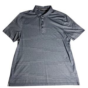 7 Diamonds Performance Mens Grey Windsor Polo Shirt Size XL Golf